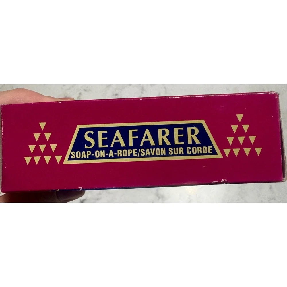 VTG 1970s Delagar Seafarer Soap-On-A-Rope 4.1oz - New In Box - Made In Turkey